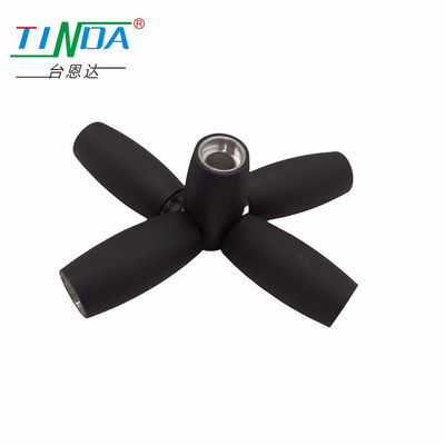 Bánh xe đa hướng Bánh xe cuộn cao su có mức độ tiếng ồn thấp