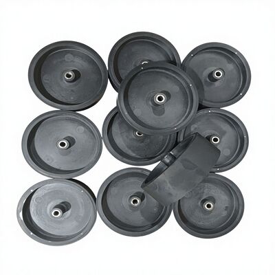 Anti aging Rubberized Roller Wheel Featuring Customized Metal Core Built for Continuous Heavy Duty and Long Term Reliability