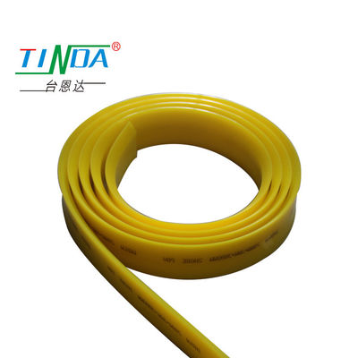 Tùy chỉnh in màn hình màu vàng Squeegee cao su Roll 60-90 Shore A độ cứng