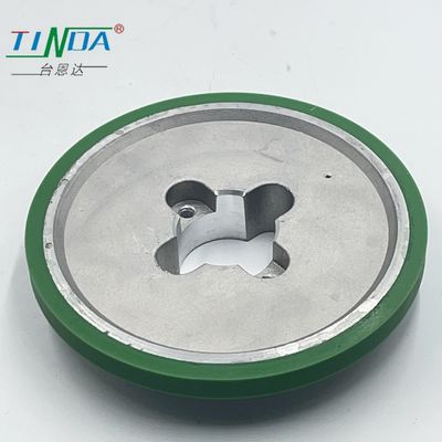 Vòng xoắn cao su 6 trục được sử dụng trong máy bọc hồ sơ gỗ