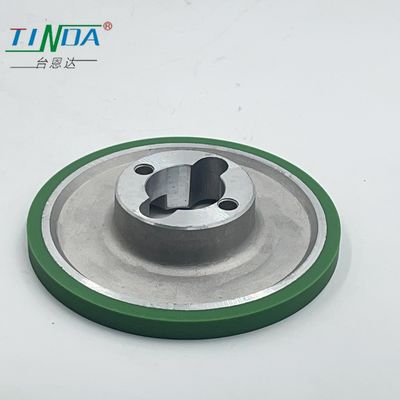 Vòng xoắn cao su 6 trục được sử dụng trong máy bọc hồ sơ gỗ