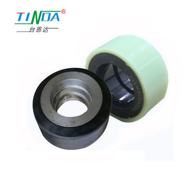 Di chuyển trơn tru bánh cao su PU cho Agv Không có Degumming Độ bền cao