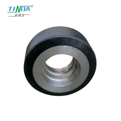 Di chuyển trơn tru bánh cao su PU cho Agv Không có Degumming Độ bền cao