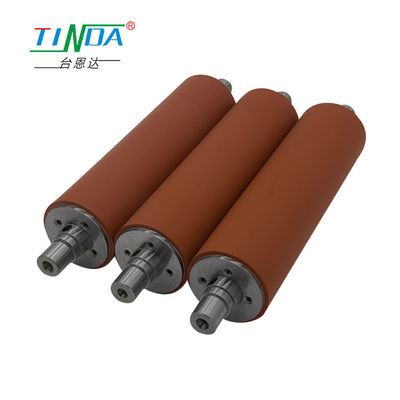 Cao nhiệt độ công nghiệp cao su cuộn cho máy đúc tiếng ồn thấp