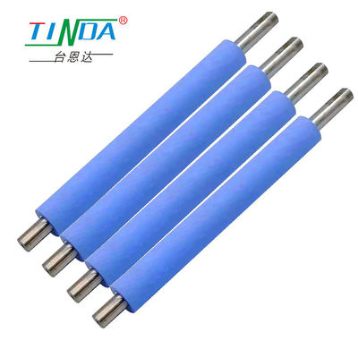 Chống mài xát phim laminating roller trong màu xanh với tuổi thọ dài