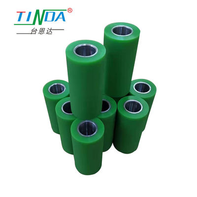 Tùy chỉnh bánh xe cuộn cao su bề mặt mịn bánh xe hướng dẫn cao su