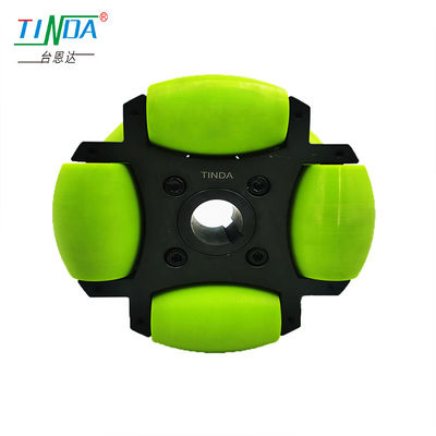 Chống ăn mòn AGV bánh xe Omni directional Casters Đường kính tùy chỉnh