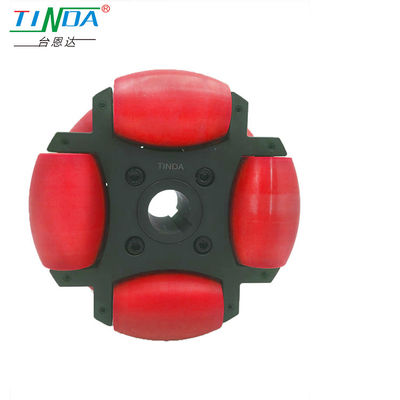 Đen tự động AGV ổ bánh xe vòng bi loại công nghiệp Omni Wheel