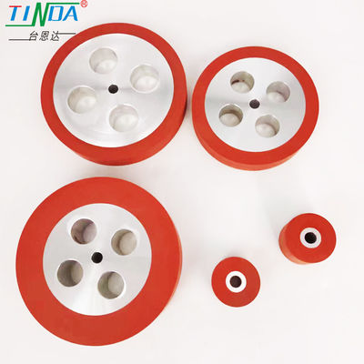 Tương thích chuyển nhiệt đun đinh nóng Kháng mòn bánh xe silicone