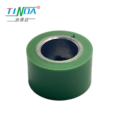 TINDA cao su polyurethane bánh xe cuộn được sử dụng trong gỗ bên sơn máy cát