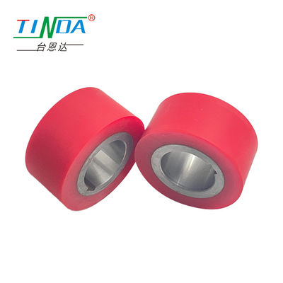Vòng xoắn cao su 6 trục được sử dụng trong máy bọc hồ sơ gỗ