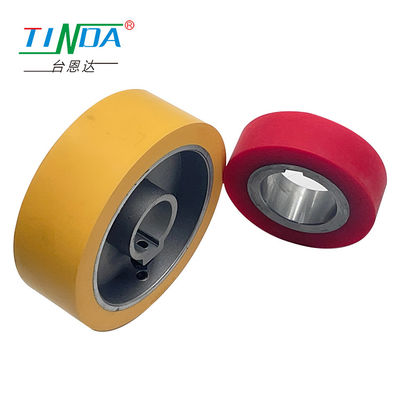 SGS sườn cao su cuộn bánh xe cho giấy PVC CPL veneer máy bọc tự động