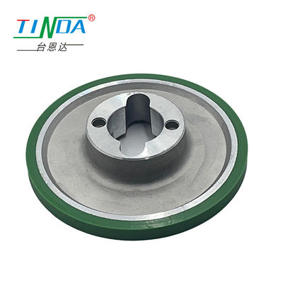 Tùy chỉnh bánh xe cuộn cao su bề mặt mịn bánh xe hướng dẫn cao su