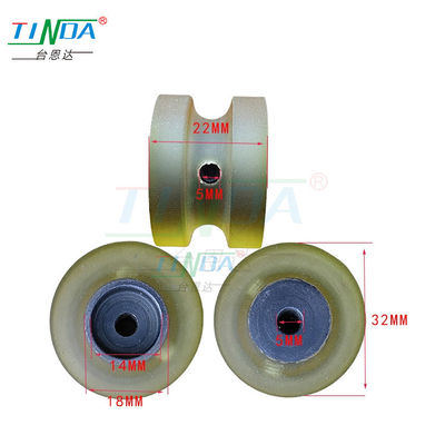 P3022 Vòng lăn hoặc bánh xe phẳng với vòng bi cho các công cụ công nghiệp may mặc
