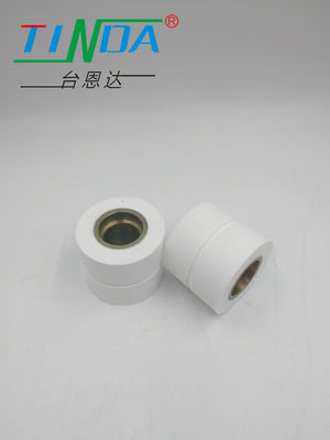 White Groove Sticky Silicone Roller cho việc làm sạch và dính hiệu quả