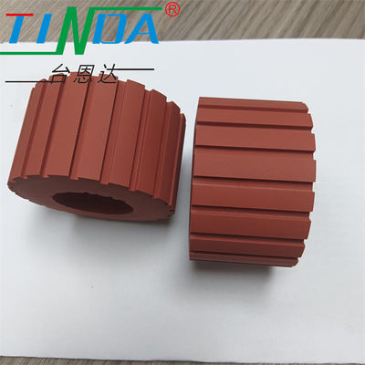 Tùy chỉnh mặc và chống trượt bánh cao su silicone để sử dụng trong môi trường làm việc nhiệt độ cao