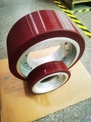 Khả năng tải trọng cao bánh lái AGV tùy chỉnh với vòng bi quả và đường kính tùy chỉnh