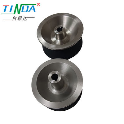 Ống lăn cao su màu V hình dạng tùy chỉnh cho robot tải trọng cao trên hướng dẫn di chuyển