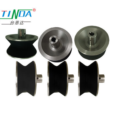 OEM ốp phủ cao su V-groove chống mài để di chuyển hướng dẫn