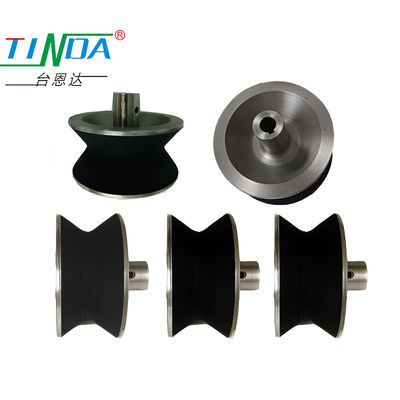 OEM ốp phủ cao su V-groove chống mài để di chuyển hướng dẫn