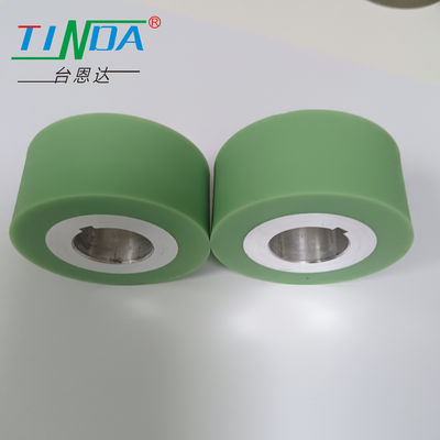 Chống nhiệt độ vòng hình trụ cao su bánh lăn bánh lăn may cho máy làm giấy