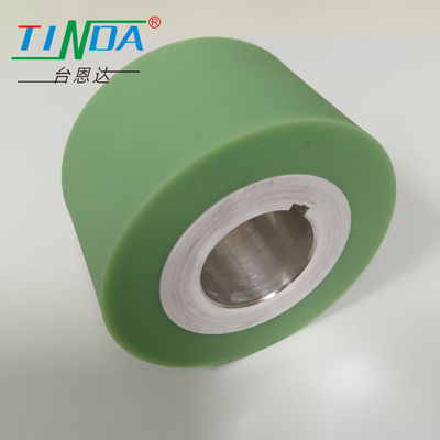 Chống nhiệt độ vòng hình trụ cao su bánh lăn bánh lăn may cho máy làm giấy