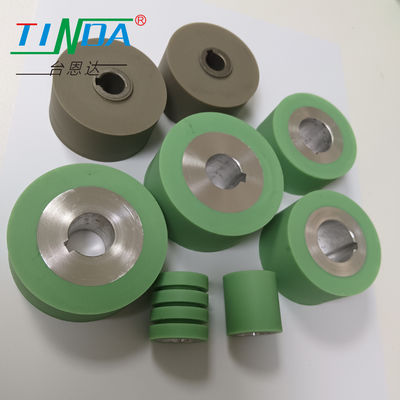 Chống nhiệt độ vòng hình trụ cao su bánh lăn bánh lăn may cho máy làm giấy