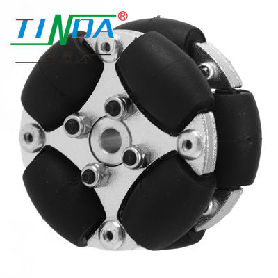 Đường kính tùy chỉnh Trọng lượng nhẹ Agv / Omni Wheel với Capacity Load Đen hoặc Màu tùy chỉnh