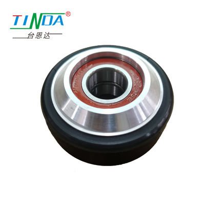 Vòng xoay cao su polyurethane elastomeric không tiếng động với lõi kim loại nhôm