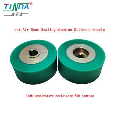 Ứng dụng tùy chỉnh chống nhiệt cao 350 bánh silicone màu xám cho YF 301 H H Khai máy niêm phong không khí nóng