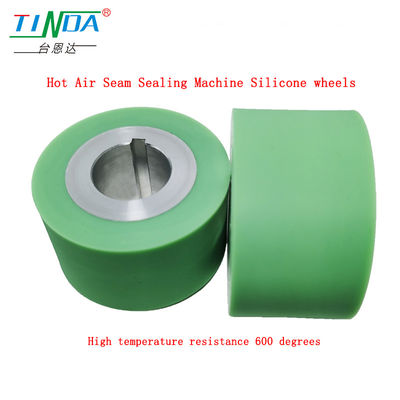 Không khí nóng nhiệt độ cao lên đến 750 độ C Các bánh silicone cao su cho máy niêm phong không khí nóng YF 301 H&amp;H