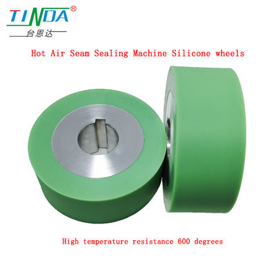 Ứng dụng tùy chỉnh chống nhiệt cao 350 bánh silicone màu xám cho YF 301 H H Khai máy niêm phong không khí nóng