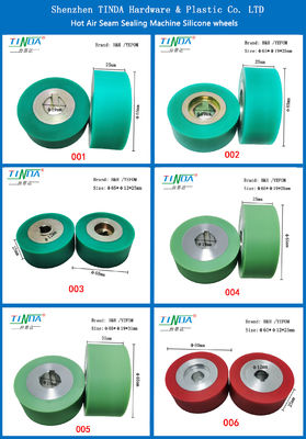 Đường cuộn cao su tùy chỉnh cho YF 301 H H Khai máy niêm phong không khí nóng Nhiệt độ cao lên đến 750 độ C