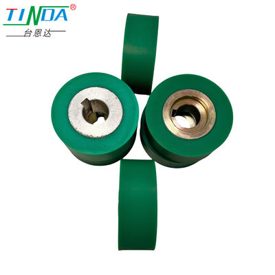 Nhiệt độ không khí nóng lên đến 750 độ C Ống lăn cao su với độ chính xác cao và chống mòn