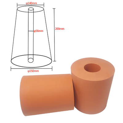 Bánh xe silicon truyền nhiệt chính xác cao với độ cứng tùy chỉnh và dung sai lên đến 0.02mm