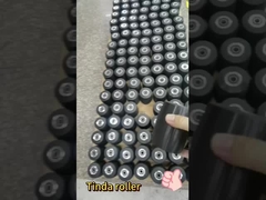 Tùy chỉnh polyurethane trống nhỏ cao su cuộn bánh xe Mecanum bánh xe cuộn